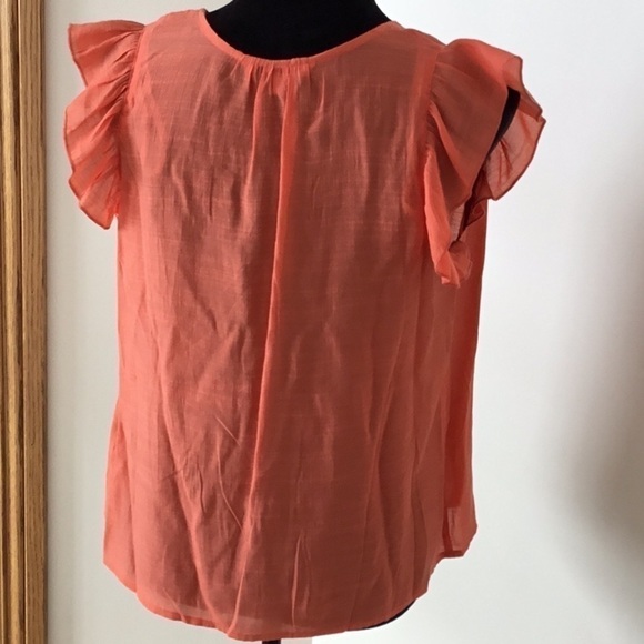 ☀️NWT☀️ Coral Colored Blouse, Size Small For Women - Picture 5 of 12